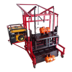 brick making machine blocks