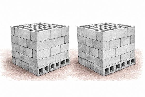 Number of bricks per day
