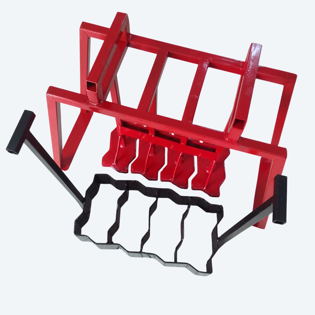 Manual 4drop Interlocking Paving Brick Machine
