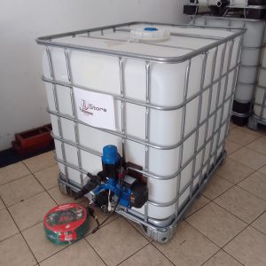 1000L Flowbin Water Tank with Pump