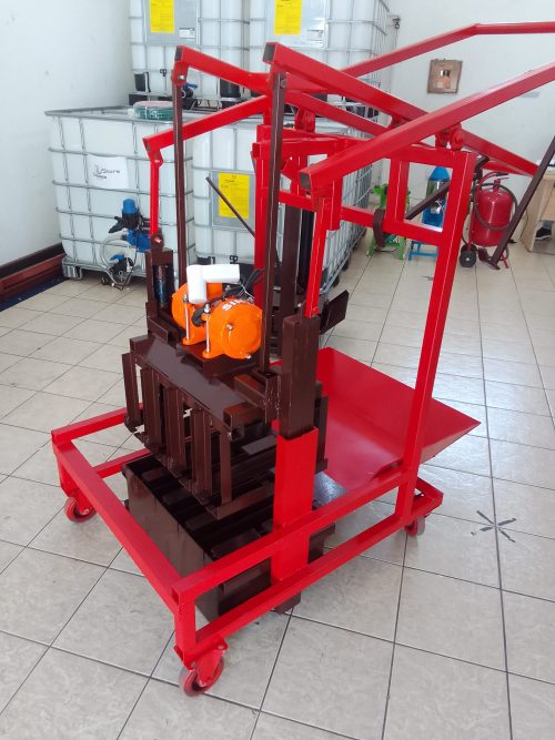 Electric 4 per drop M140 Hollow Block Machine