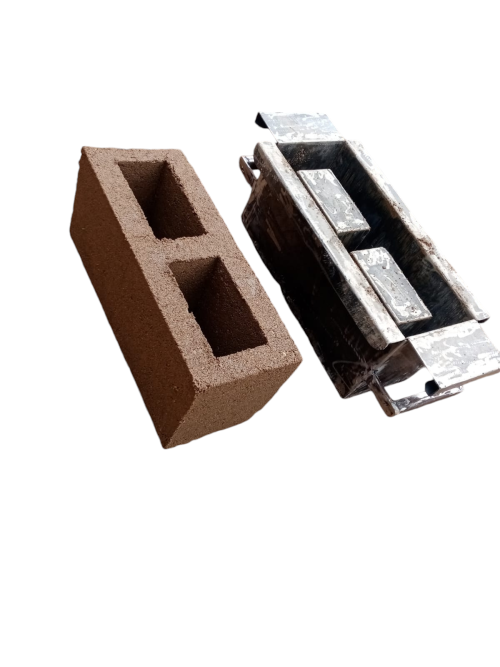 Hand-Pressed Hollow Block Mould