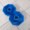 Blue Plastic Grassblock Paving Mould