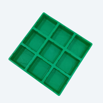 Slate finish 100x100x50mm Cobble Paver Mould