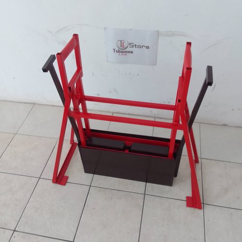 TL Store Manual 1 per drop Rib Block Mould, Red and Brown