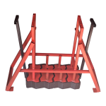 Manual 4 per drop Interlocking Paving Brick Mould