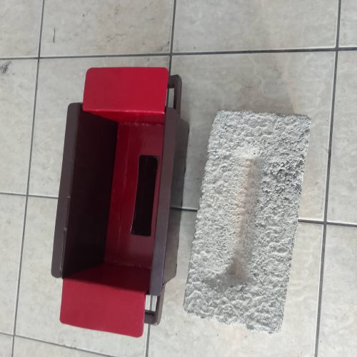 Hand-Pressed V Block Mould