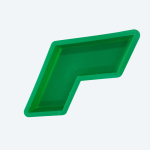 3D Arrow Paver Mould